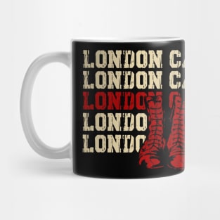 shoes on london calling - The Clash Mug